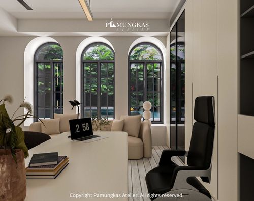 desain interior kantor firma hukum di BSD