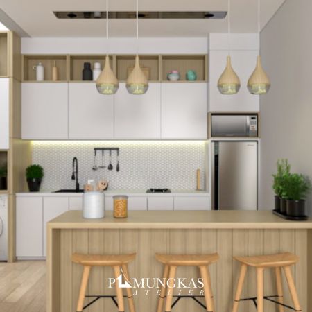 kitchenset tanpa handle